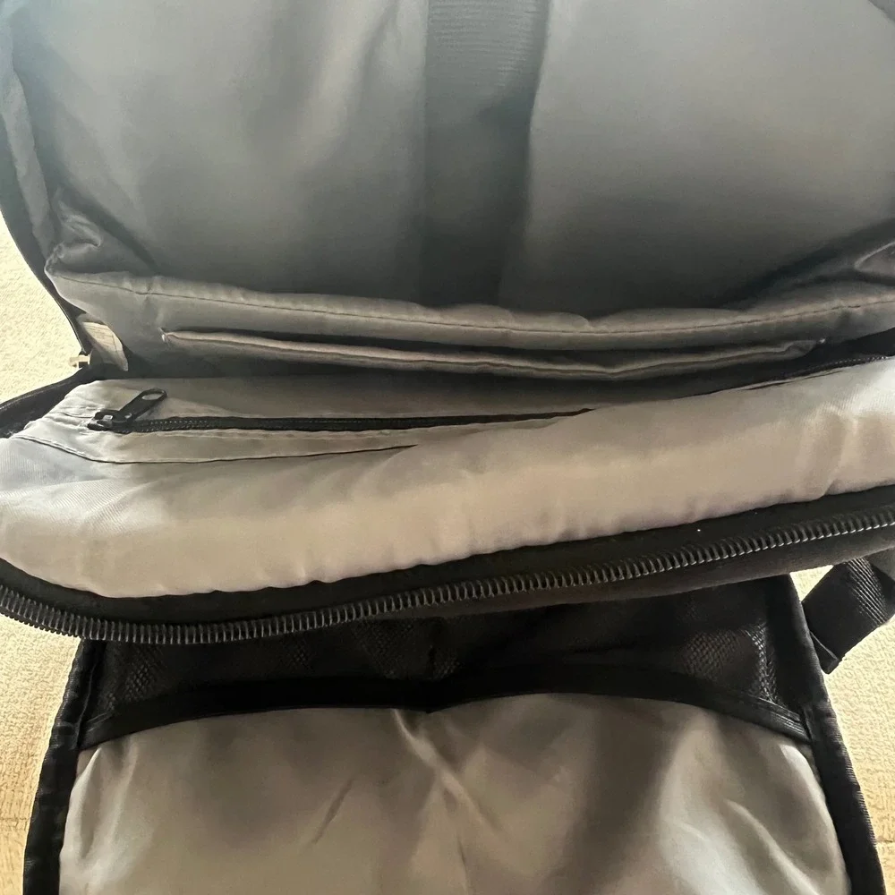 Targus AC0098 Laptop Backpack Black Ballistic Nylon Tech Travel Bag